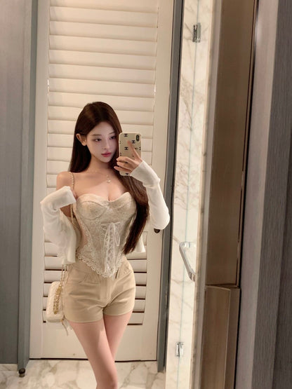 Lace Tube Top T003