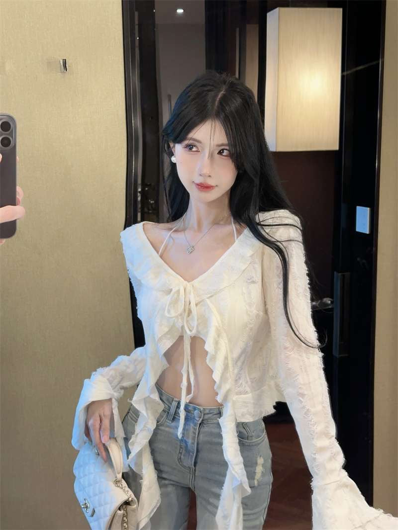 Beige Long Sleeve Cardigan