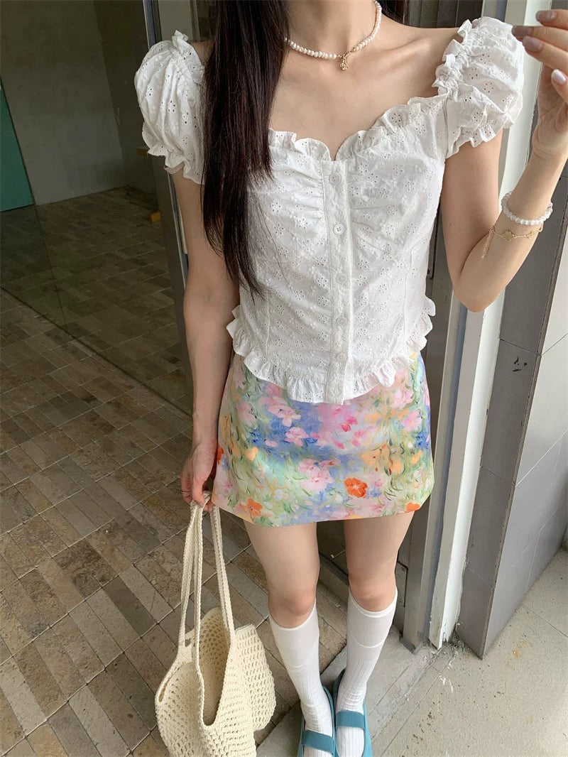 Mix Flo Mini Skirt SK25