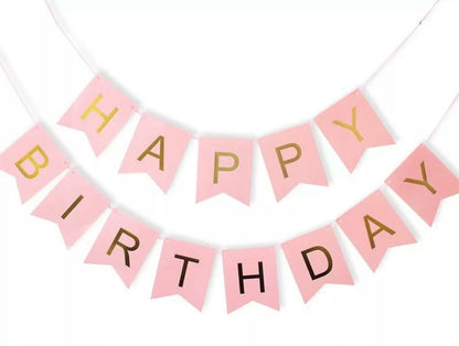 Happy Birthday Deco Word Card
