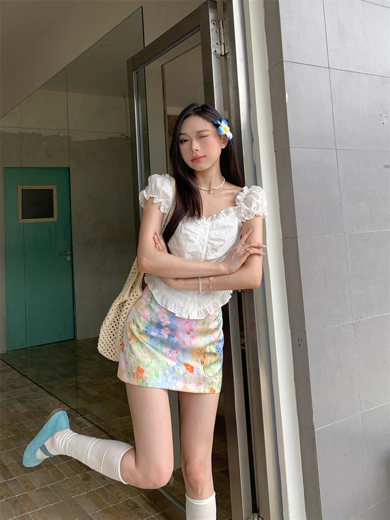 Mix Flo Mini Skirt SK25