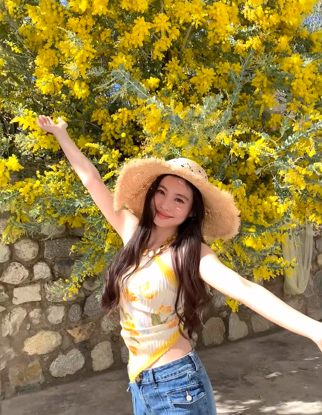 Bareback Yellow Top