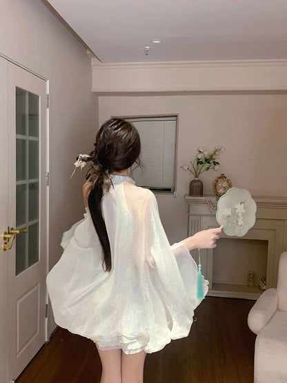 Paint Cheongsam CD036 Dress Set (S)