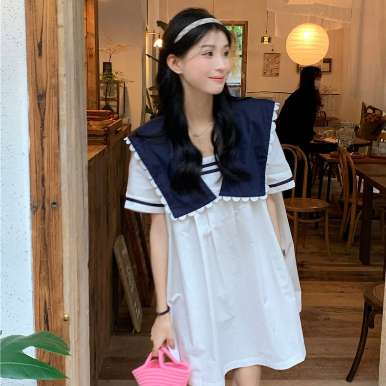 Sailor Collar Dolly Dress