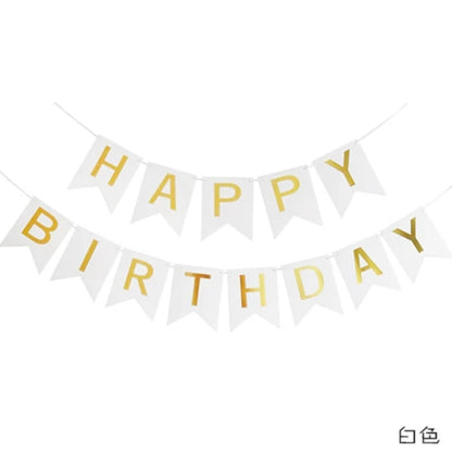 Happy Birthday Deco Word Card