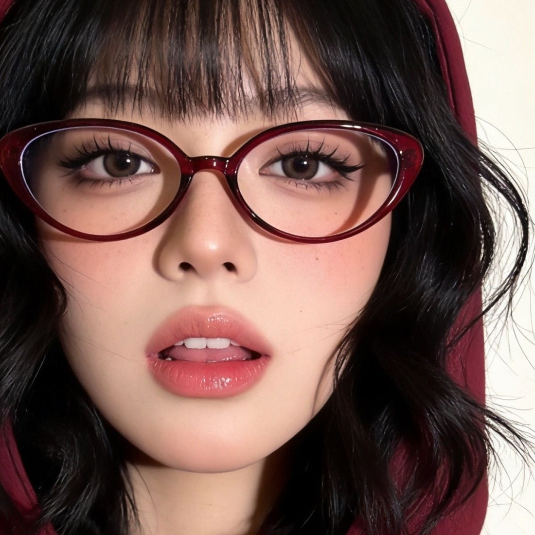 Wine Red Spectacles
