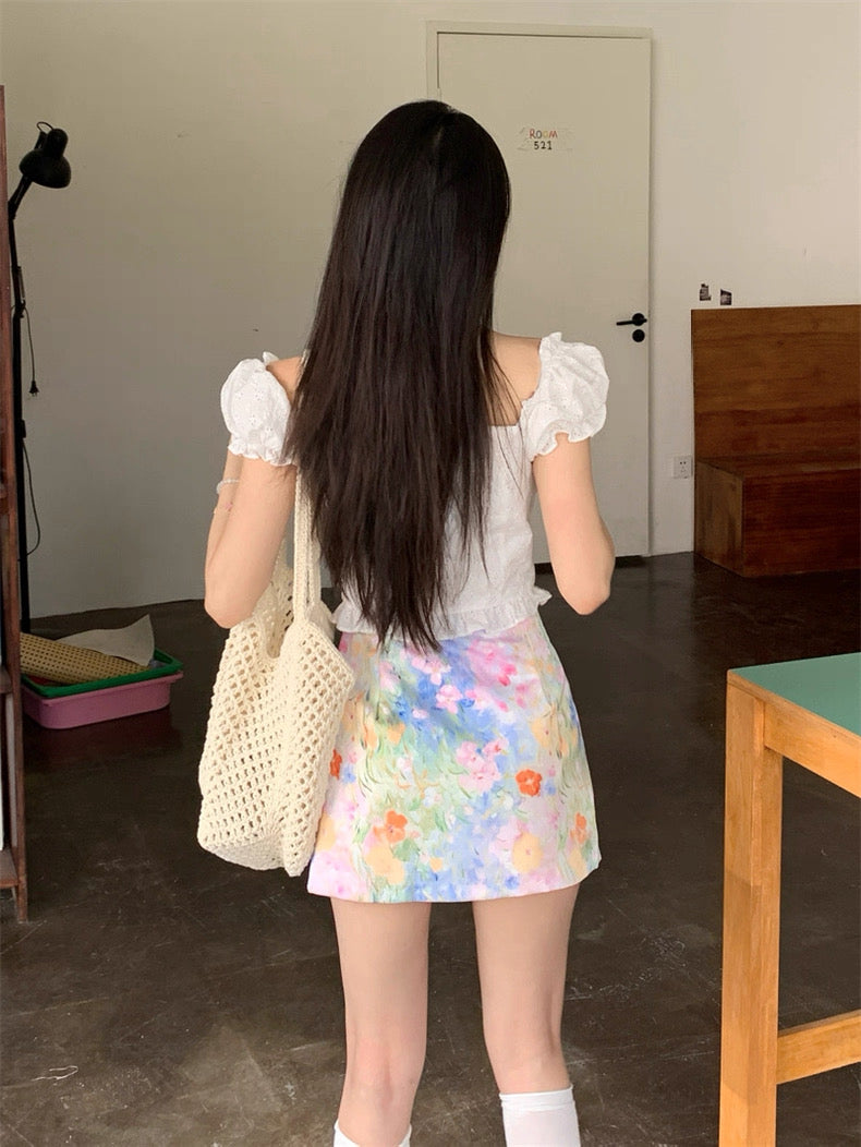 Mix Flo Mini Skirt SK25