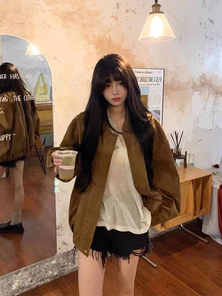 Caramel Brown Autumn Jacket