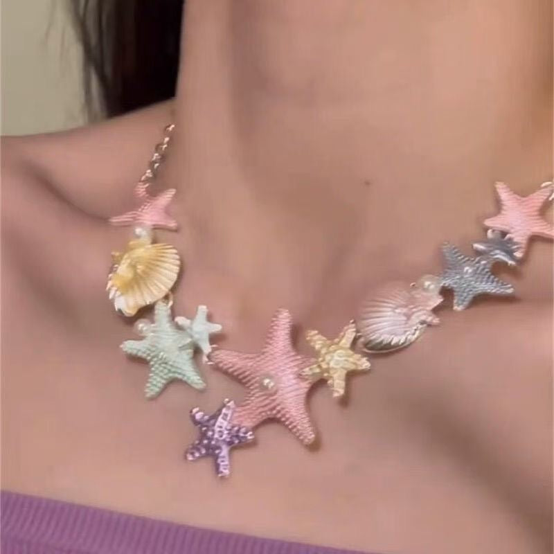 Summer Starfish Necklace NL03