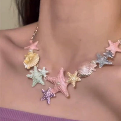 Summer Starfish Necklace NL03