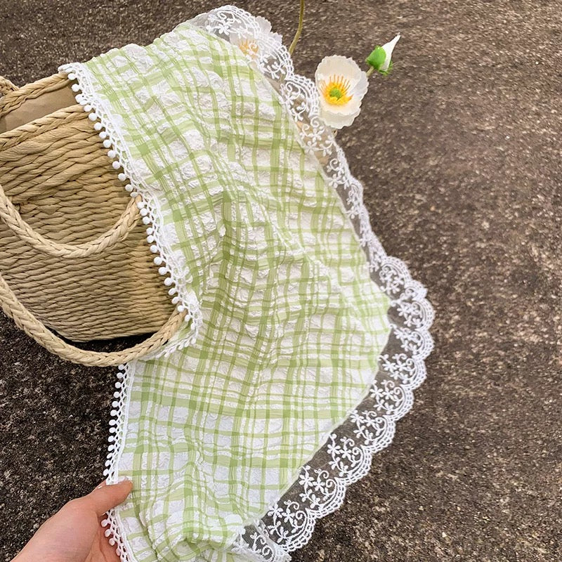 Ginham Lace Hair Headband