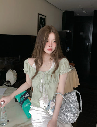 Pastel Green Top