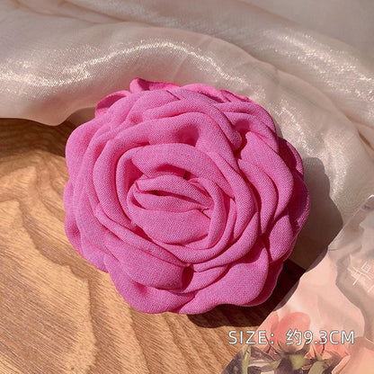 Korean Rose Hair Clip