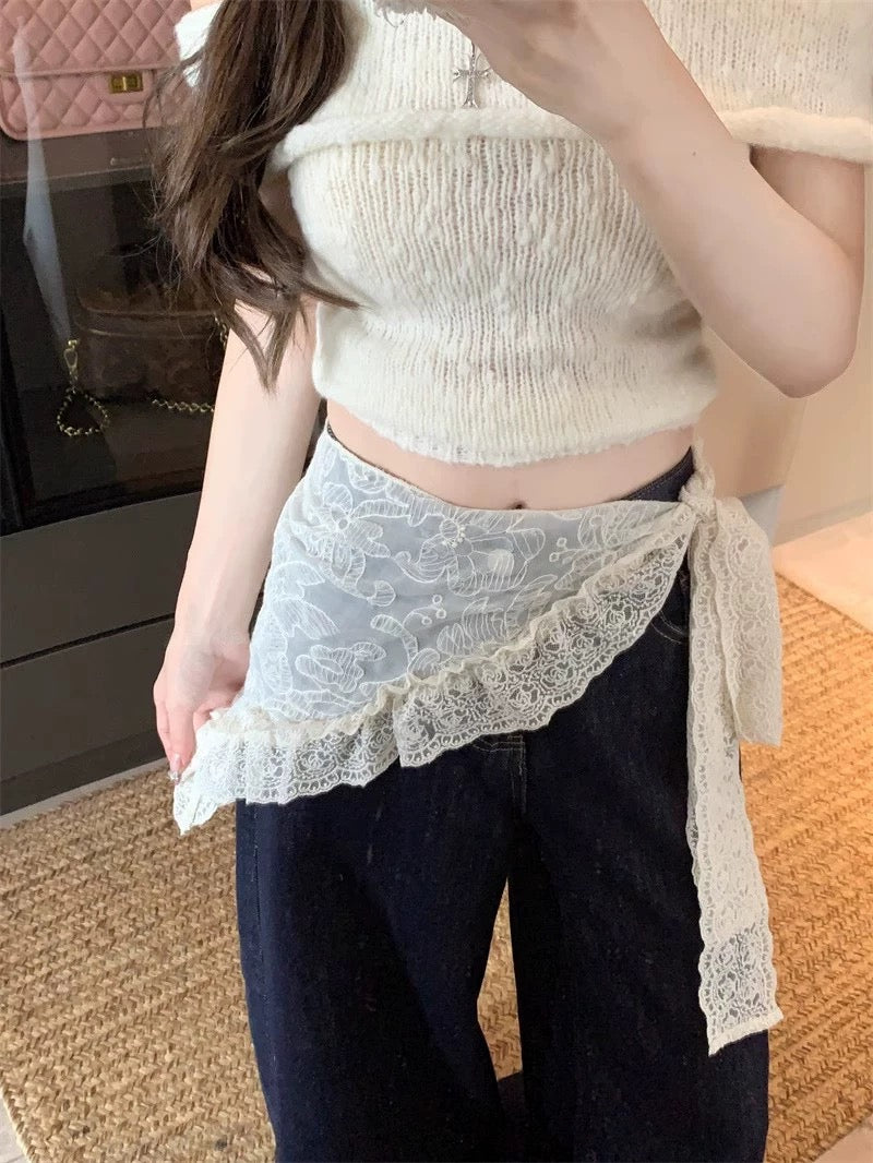 Lace001 Waist Belt/Scarf/Hairband