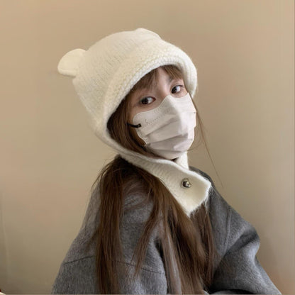 Knitted Teddy Hat
