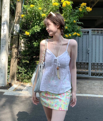 Flo Colour High Waist Skirt SK29 (S, M, L)