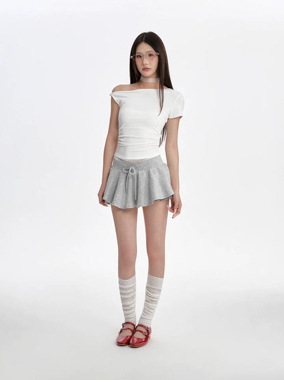 Middle Waist Mini Skirt SK19