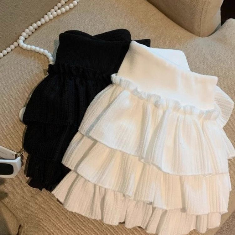Cakey Middle Waist Skirt