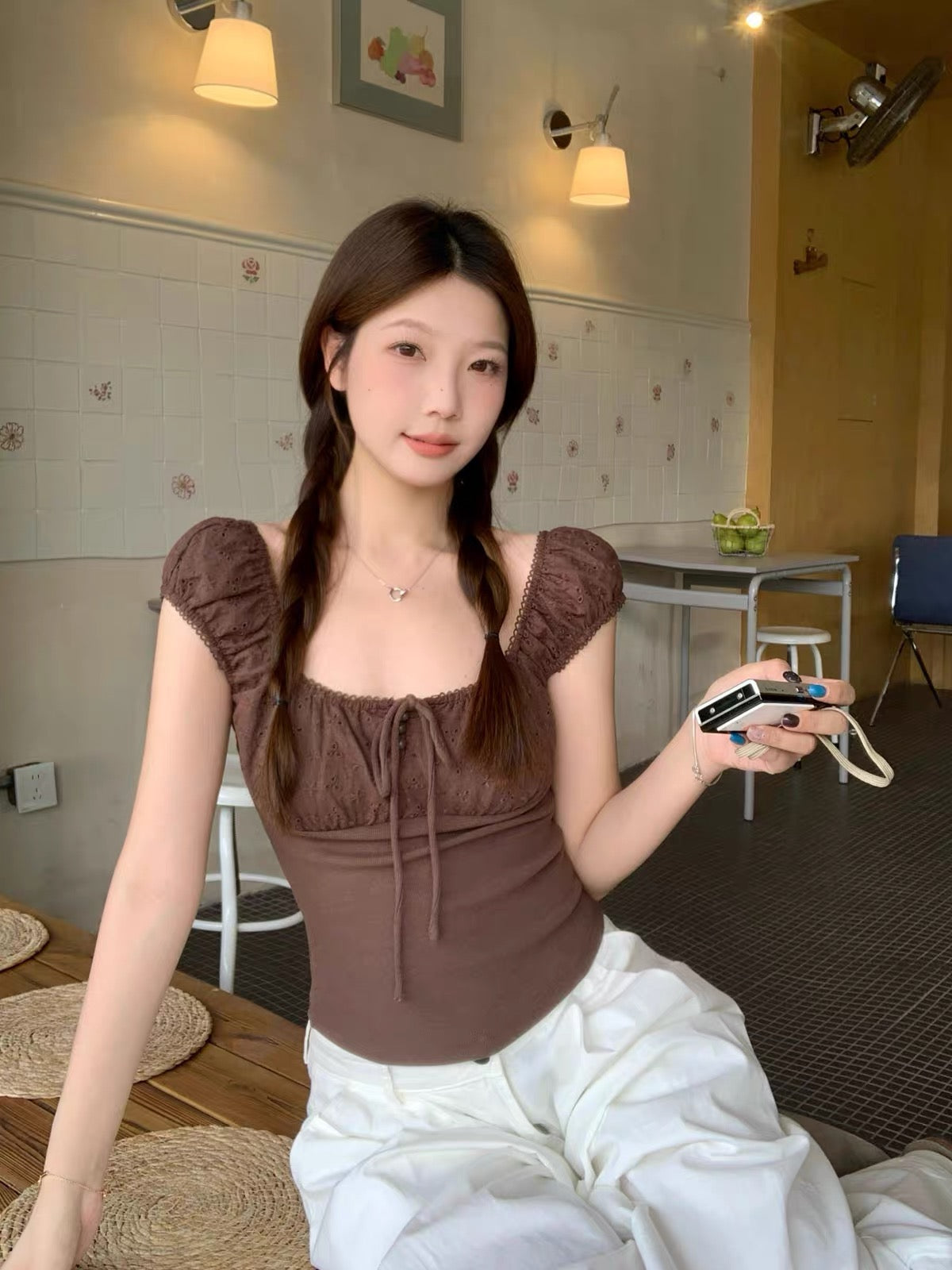 Penny Chocolate Top