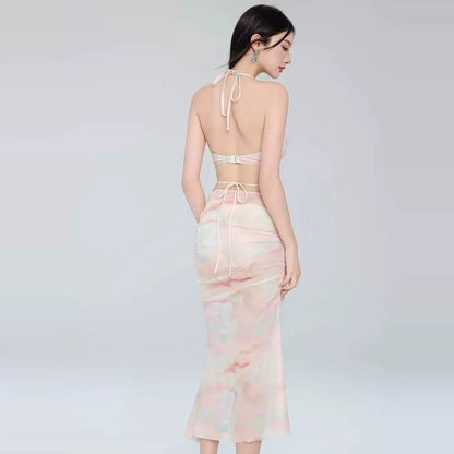 Ombre Bikini BK26 Three Piece Set (S)
