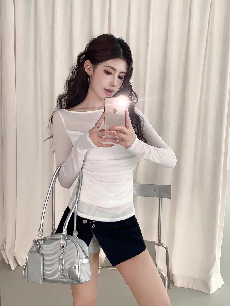 Thin Long Sleeve Top (S)