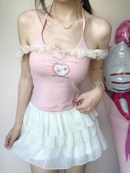 Mini Sheep Strap Top