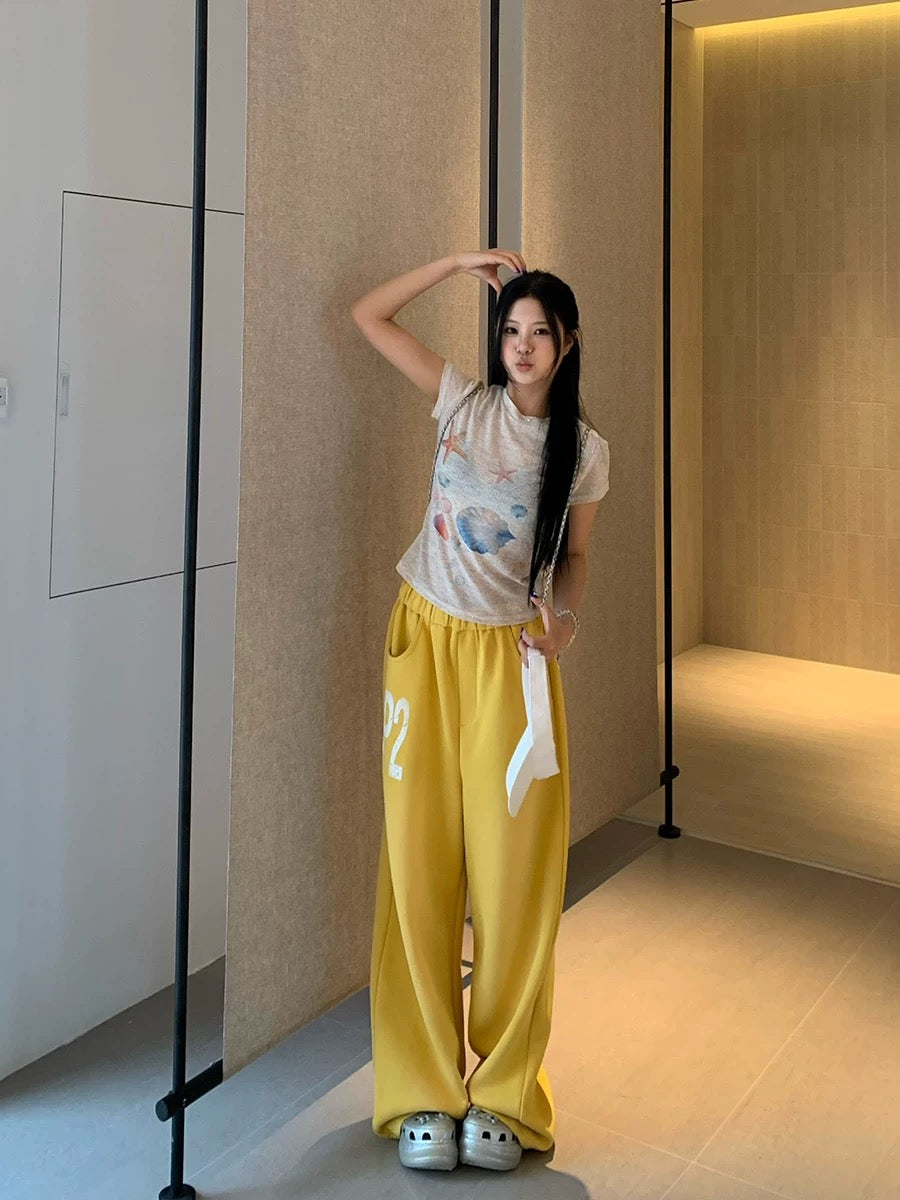 Mustard Yellow Long Pants