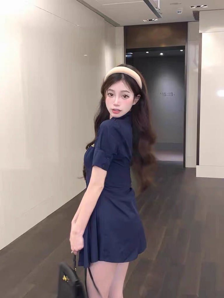 Uni Navy Dress