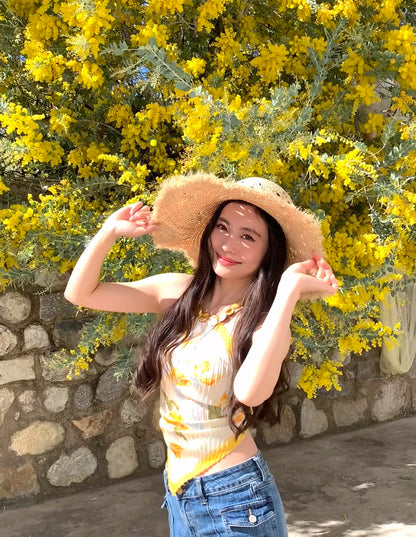 Bareback Yellow Top