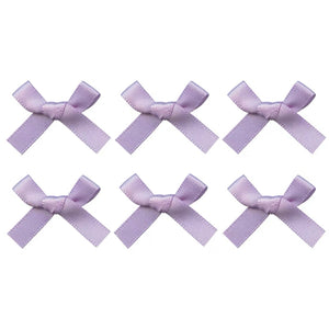 Mini Ribbon Hair Clip 6 in one set