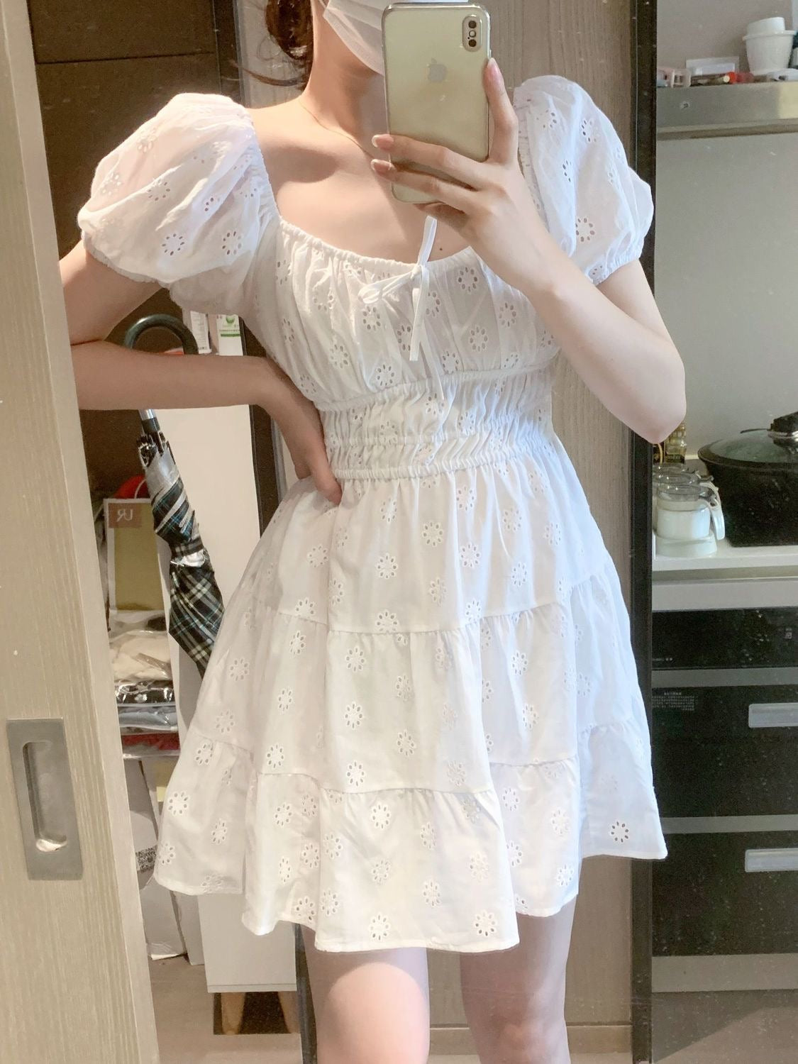 Alena White Dress