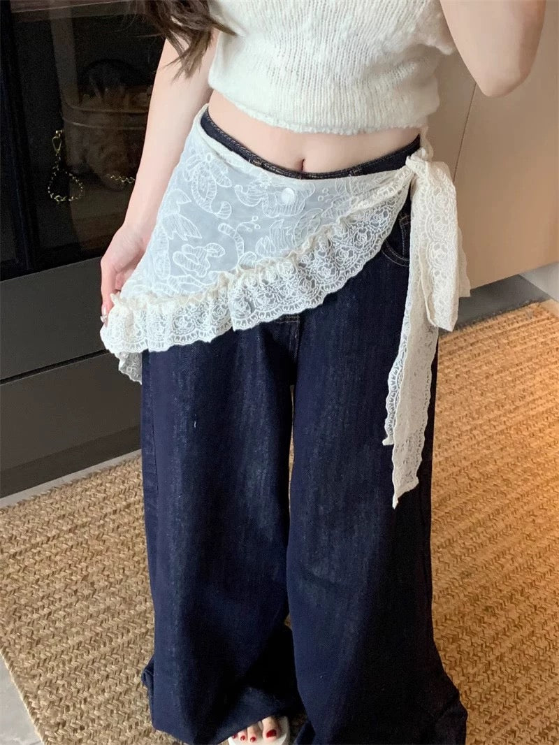 Lace001 Waist Belt/Scarf/Hairband