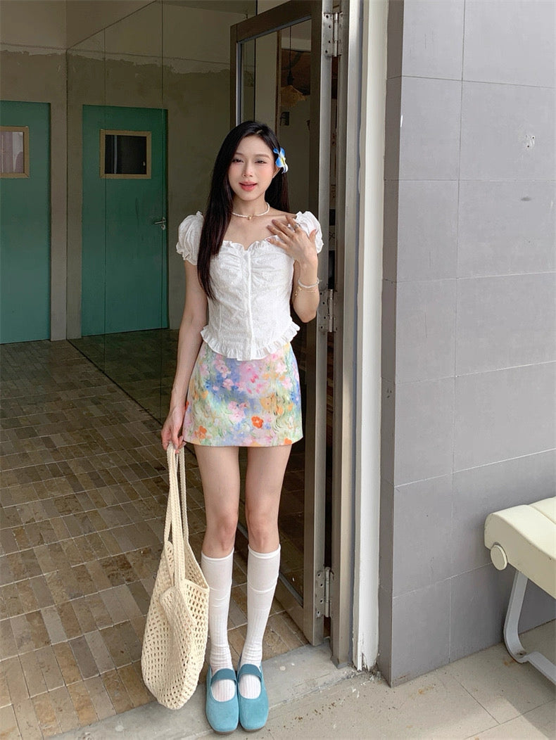 Mix Flo Mini Skirt SK25