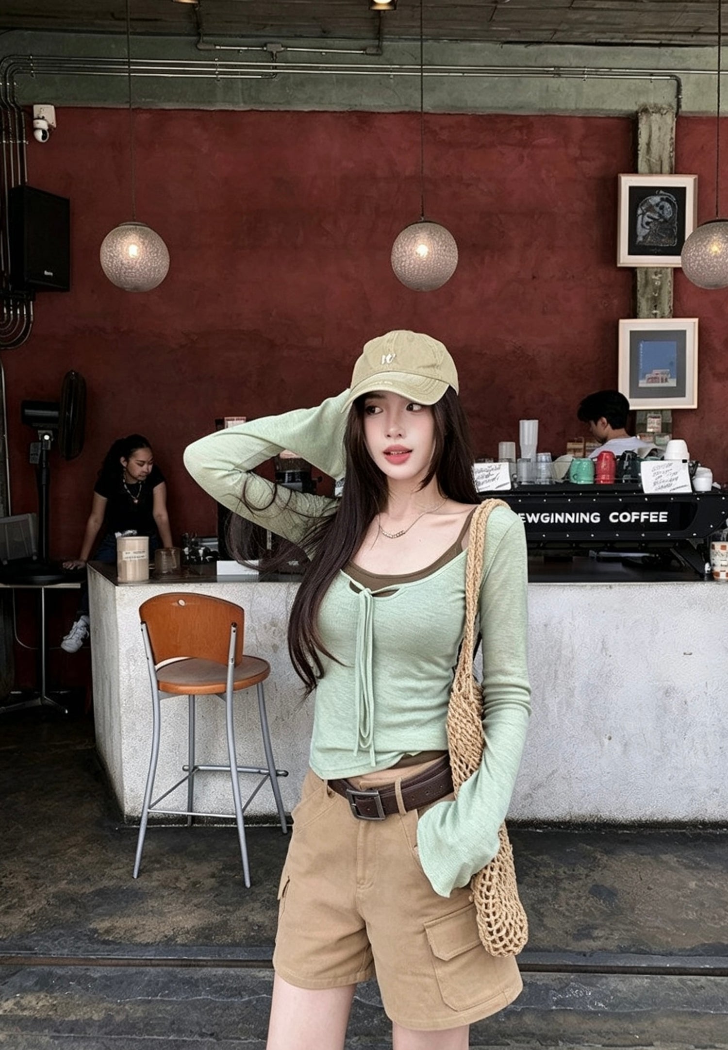 Singlet + Long Sleeve Top