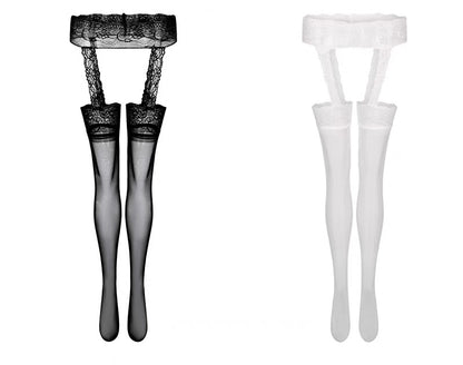 S014 Mix Lacey Waist Legging Socks