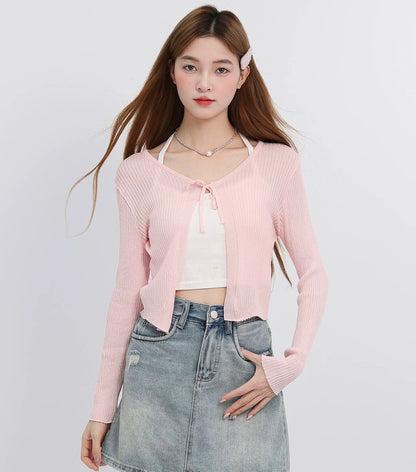 C018 Knitted Cardigan