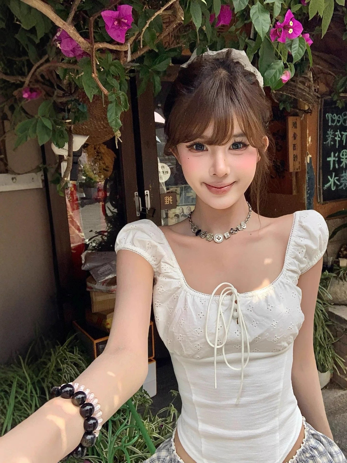 Penny White Top