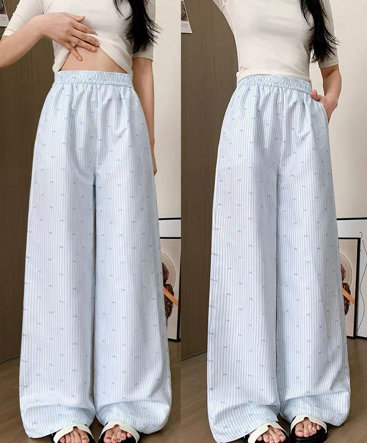Blue Ribbon Prints Long Pants