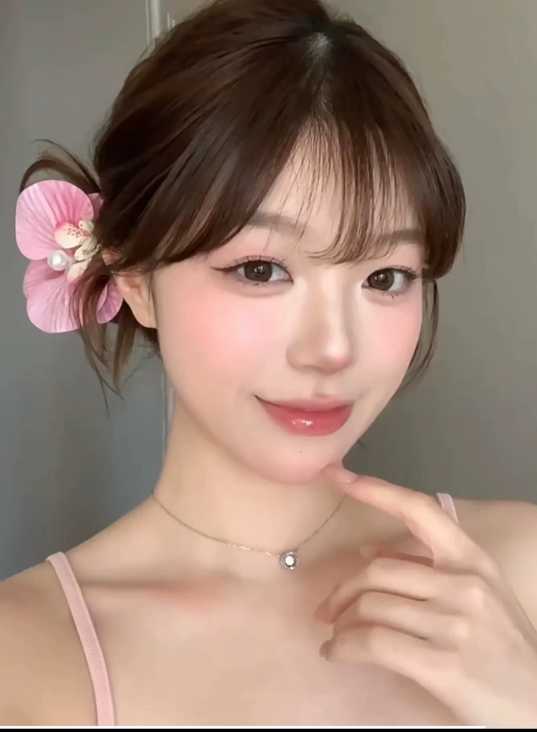 Summer F16 Flat Floral Hair Pin