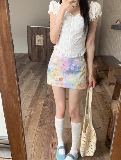 Mix Flo Mini Skirt SK25