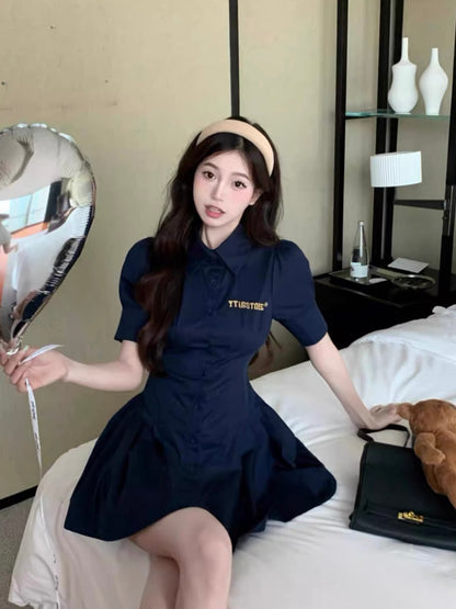 Uni Navy Dress