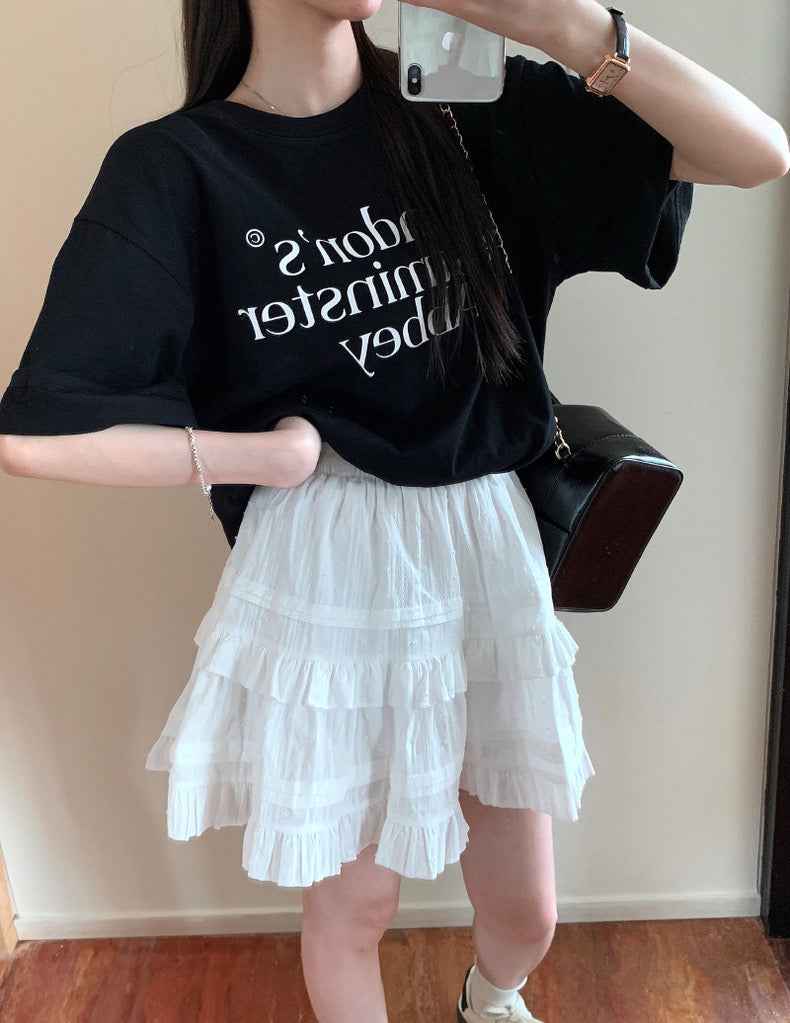 White Short Skirt