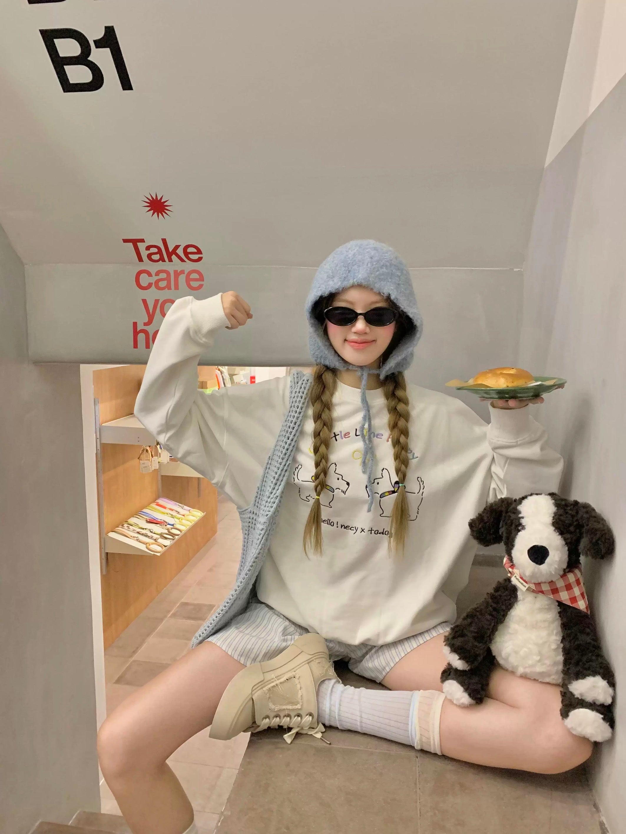 Todog Sweater Long Sleeve Top