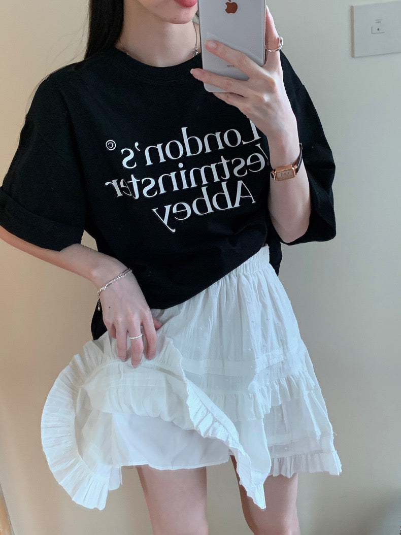 White Short Skirt