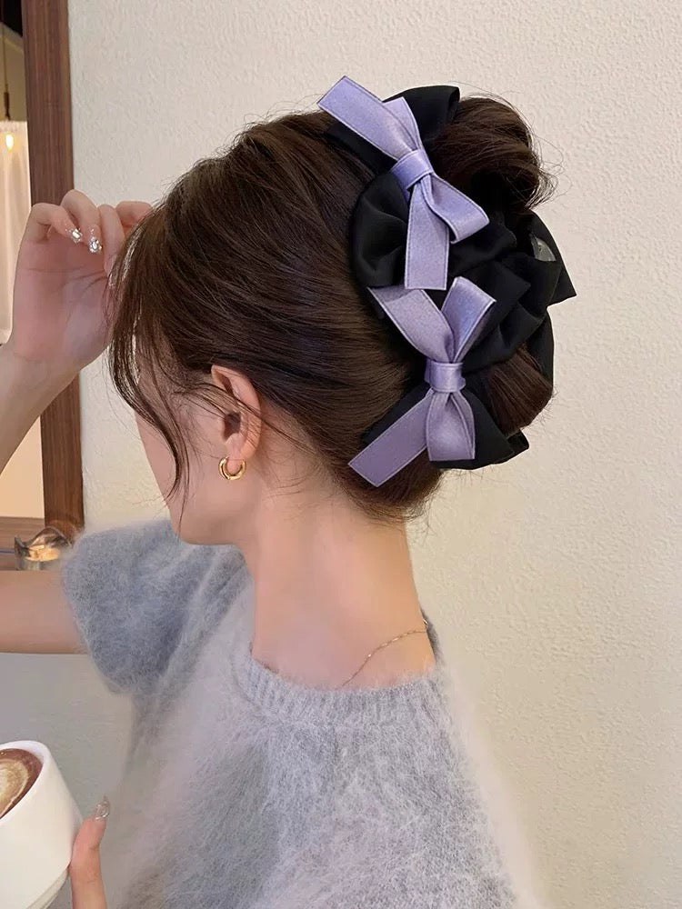 Ribbon Big Hair Clip