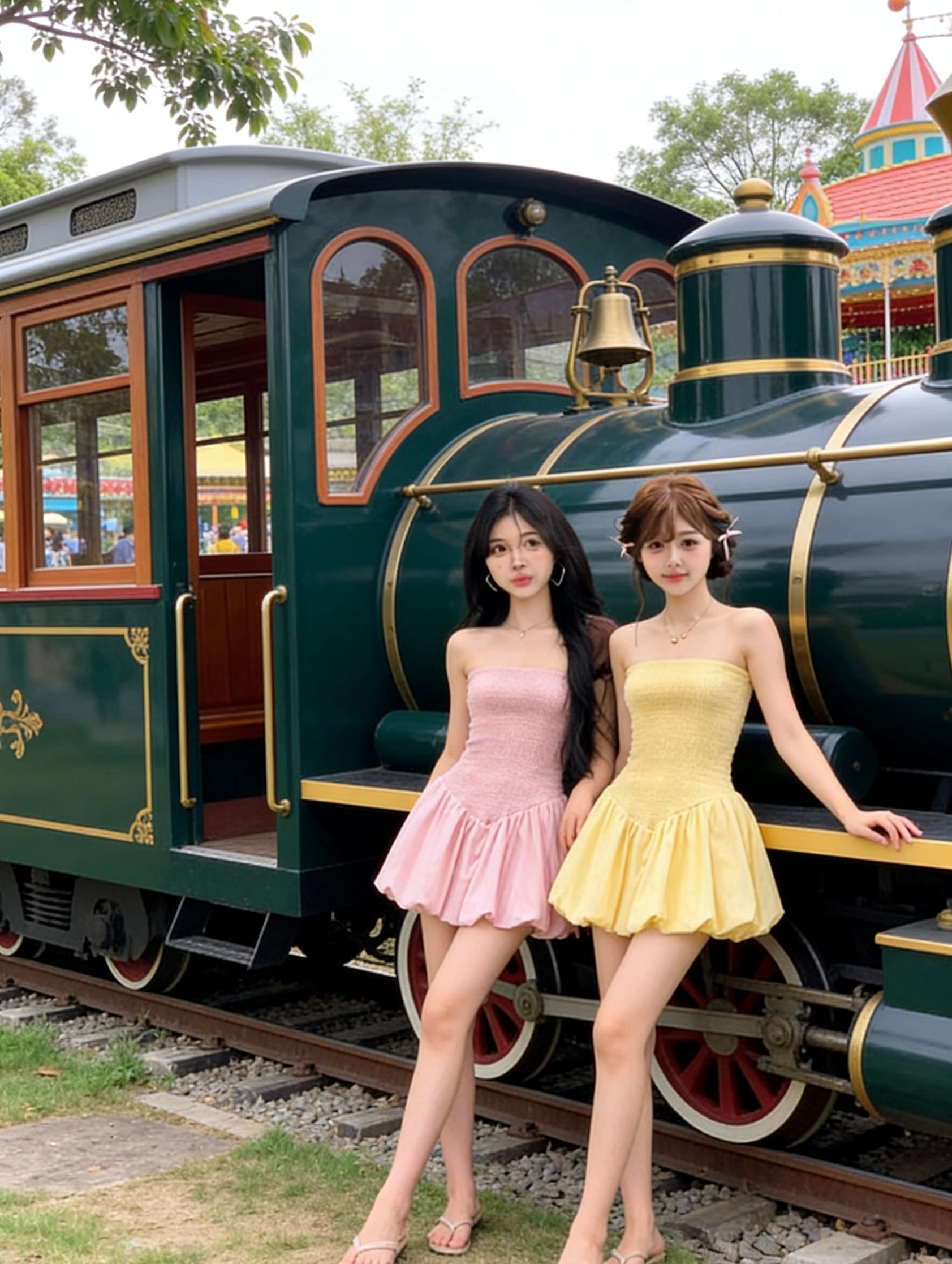 Colour Tube Mini Dress