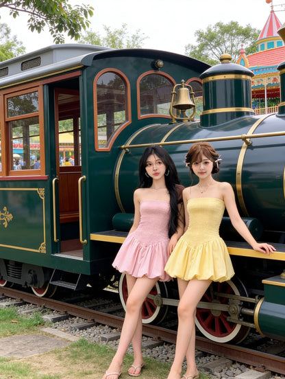 Colour Tube Mini Dress