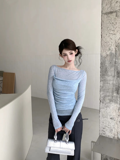 Thin Long Sleeve Top (S)