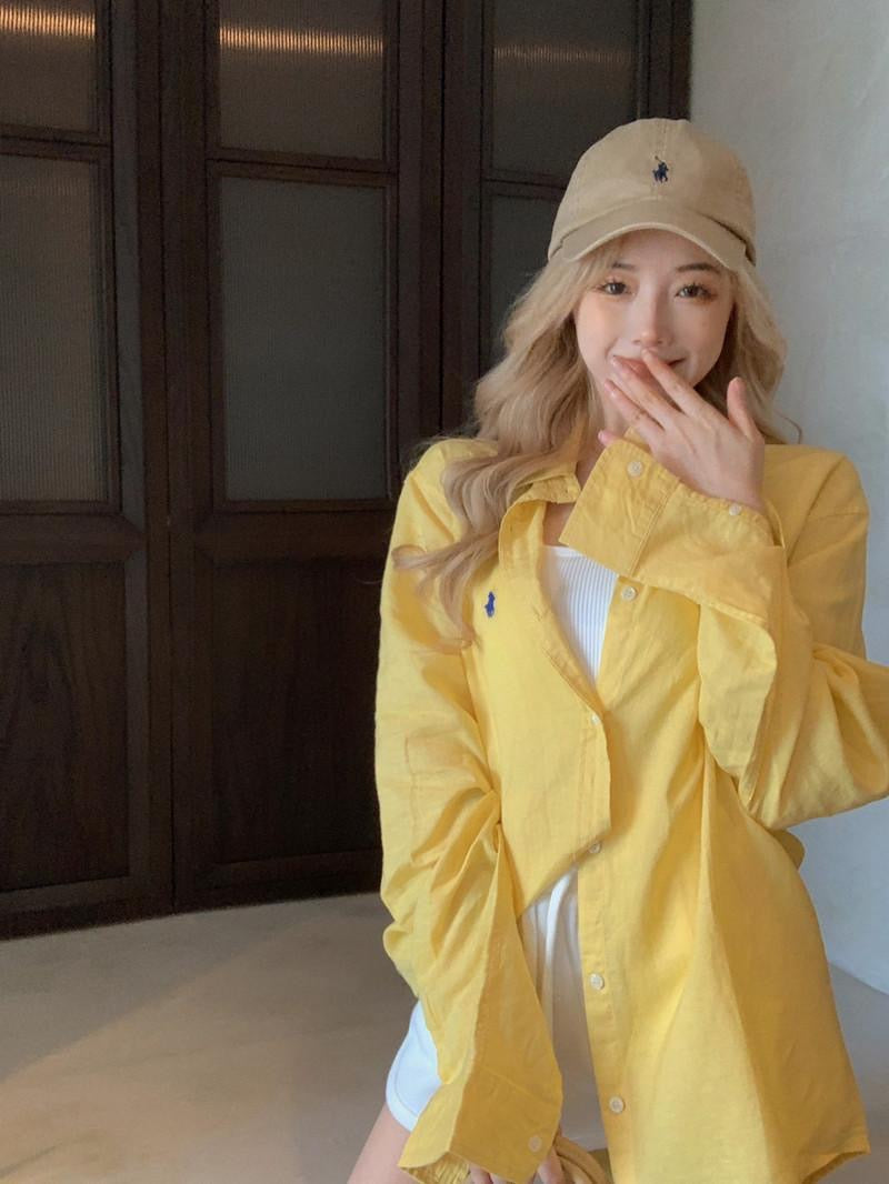 C016 Yellow Long Sleeve Shirt