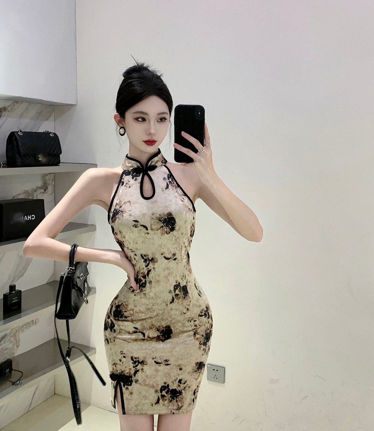 Flo CD043 Cheongsam Dress (S)